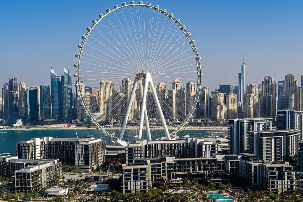 La Buena Vida Holiday Homes - Beach Front Very Spacious, Luxe And Modern 3 Bedroom With Full Kitchen In Jbr , 3 Min To The Jbr Beach Dubai Marina And Tram Station Buitenkant foto