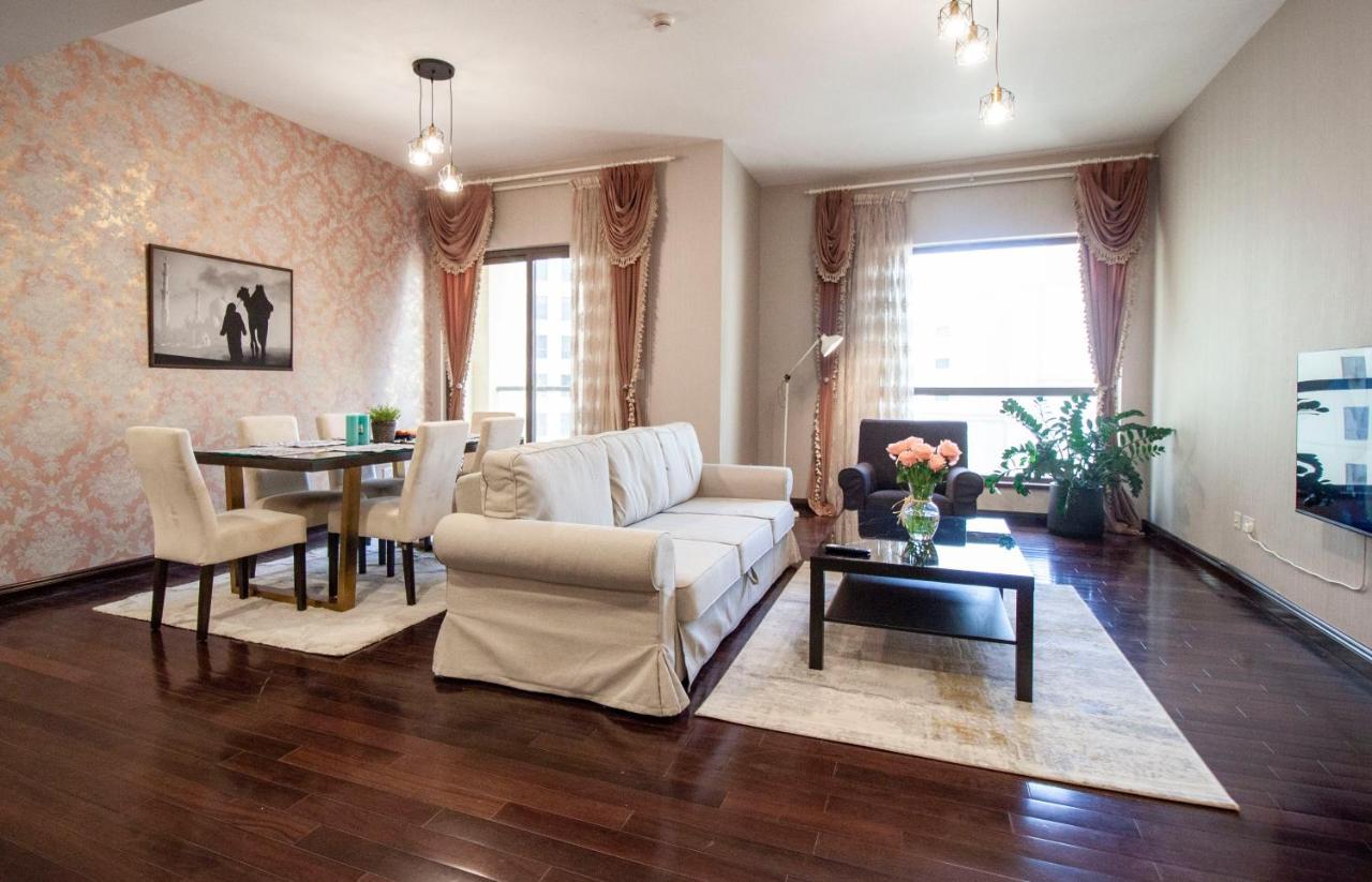 La Buena Vida Holiday Homes - Beach Front Very Spacious, Luxe And Modern 3 Bedroom With Full Kitchen In Jbr , 3 Min To The Jbr Beach Dubai Marina And Tram Station Buitenkant foto